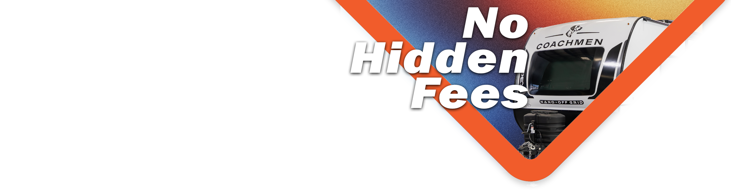 No hidden fees